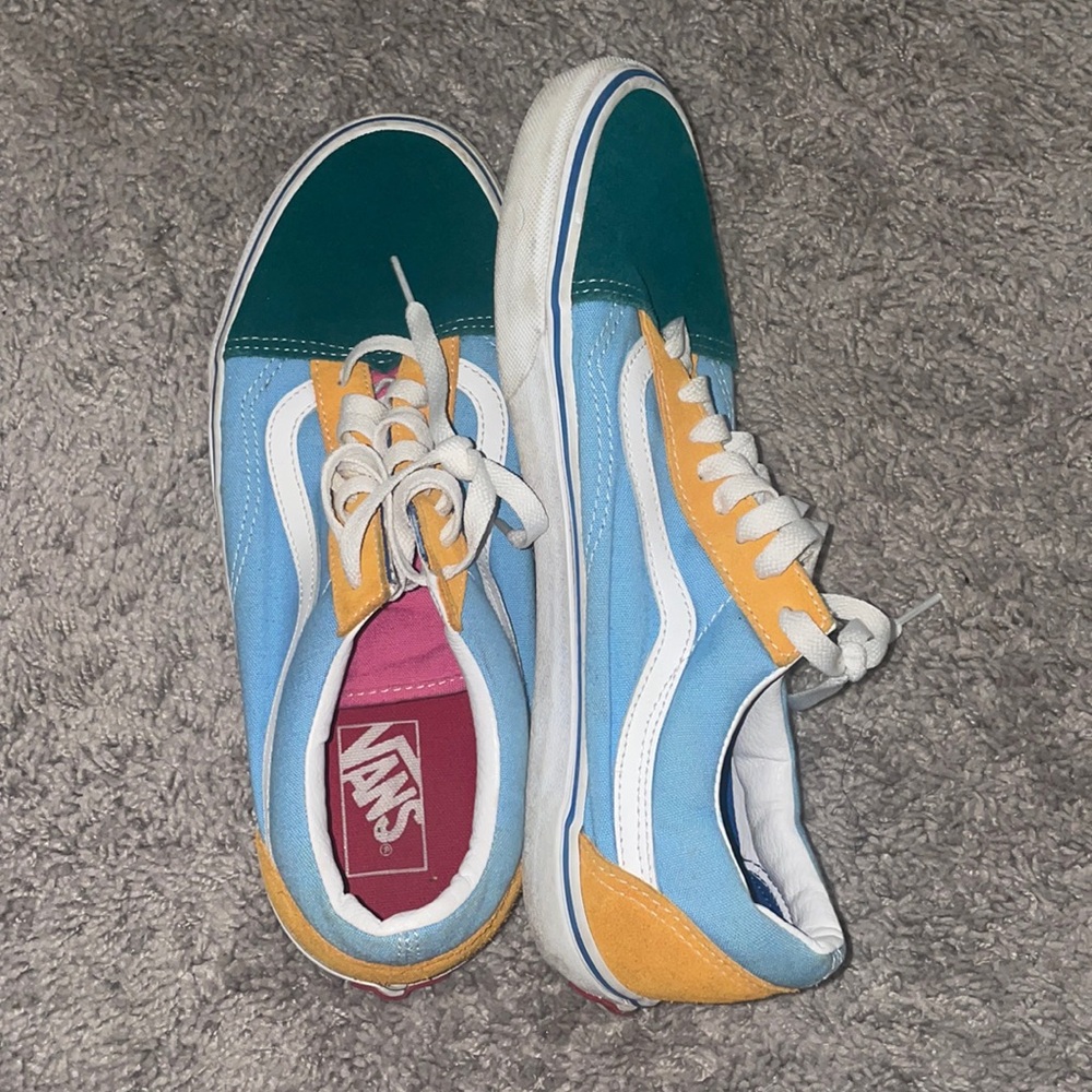 Multi Colored Vans - image 2
